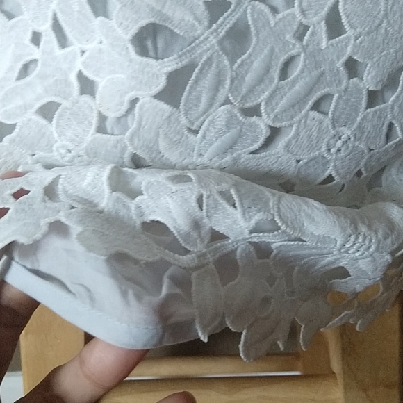 LOFT Lace Midi Dress - Picture 5 of 7